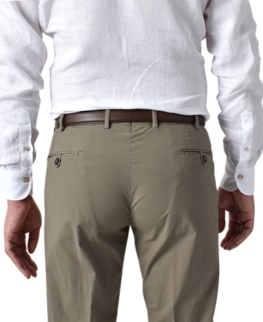 イタリアンコットンパンツ/セットアップ