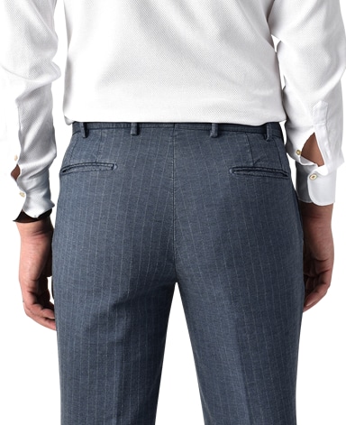 イタリアンコットンリネンパンツ/（ワンプリーツ）