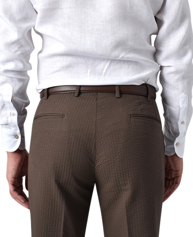 イタリアンシアサッカーパンツ/セットアップ