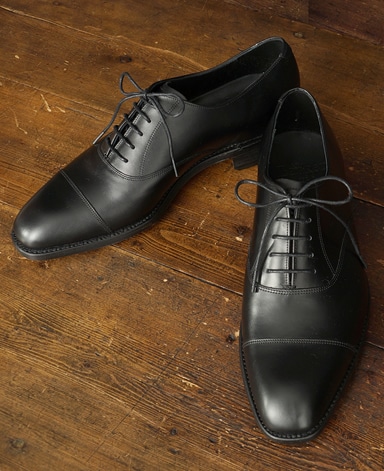 BARKER ストレートチップシューズ/英国製/カーフレザー