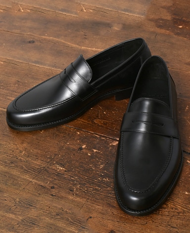 BARKER ローファー/英国製/カーフレザー