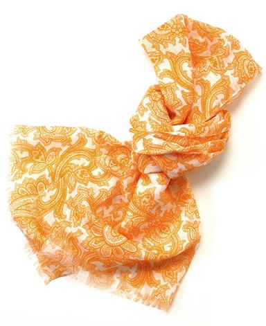 コットンリネンストール/イタリア製