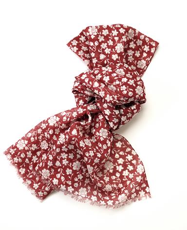 コットンリネンストール/イタリア製