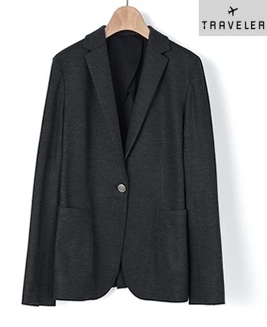 ニットジャケット/TRAVELER