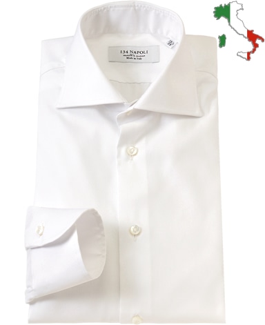 ナポリドレスシャツ/イタリア製