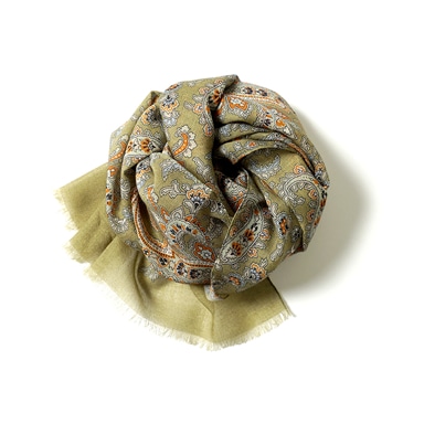 ウールプリントストール/ドイツ製