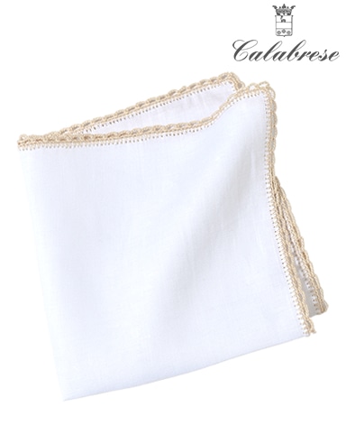 シルクポケットチーフ/CALABRESE