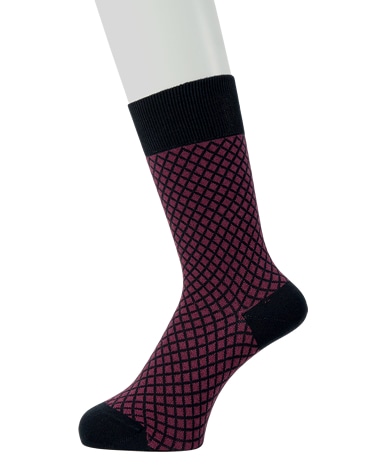 イタリア製ソックス（ふくらはぎ丈）