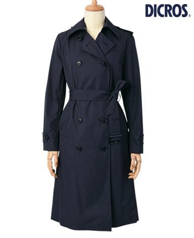 トレンチレインコート/DICROS