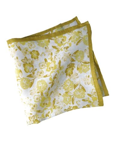 リネンポケットチーフ