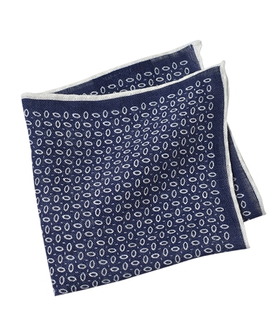 リネンポケットチーフ/Made in Italy