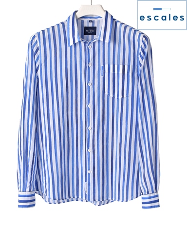 ESCALES/プリントシャツ