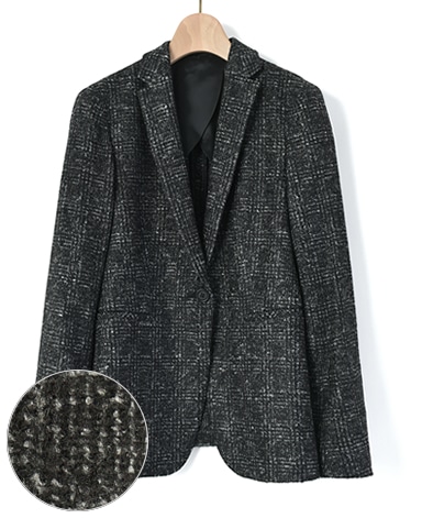 ニットジャケット/圧縮ニット