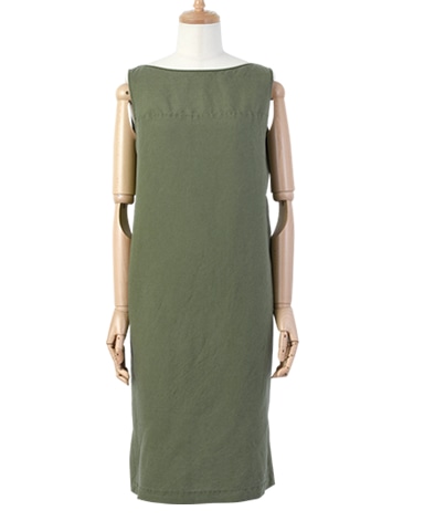 リネンワンピース/平織り