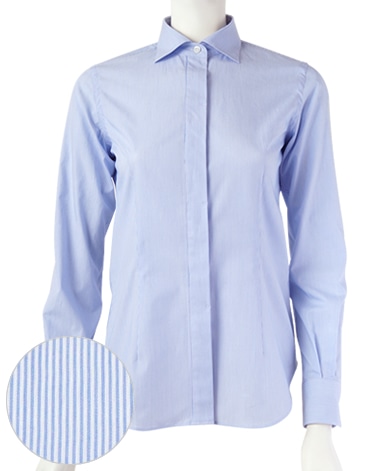 スリムシャツ/平織り