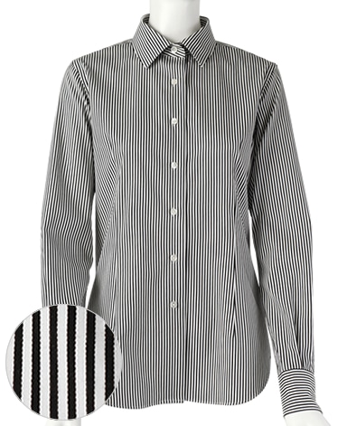 スリムシャツ/サテン