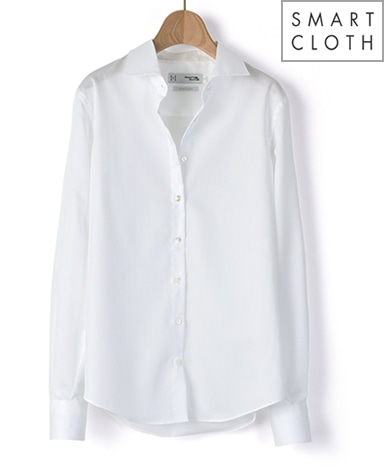 ベーシックスリムシャツ/ヘリンボーン