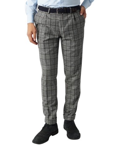 イタリアンウールトラウザーズ/(ワンプリーツ)