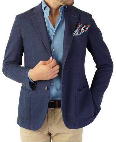 イタリアンコットンジャケット