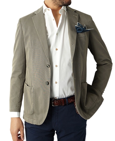 イタリアンコットンジャケット