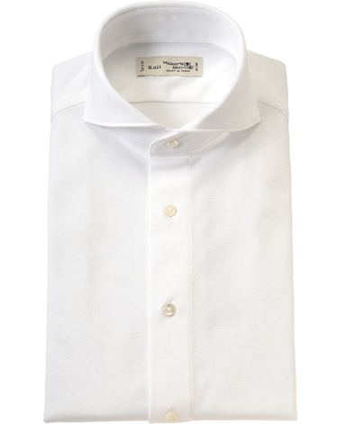 ニットシャツ/ダイヤメッシュ【春夏向き】