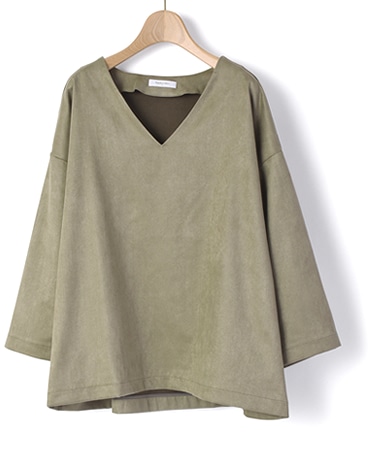 カジュアルシャツ/洗えるスエード