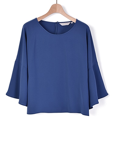 ブラウス/ダブルサテン