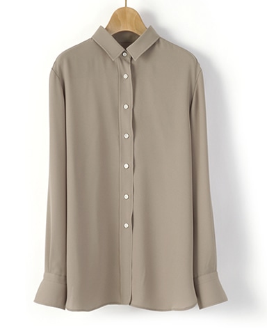 ブラウス/バックサテンアムンゼン