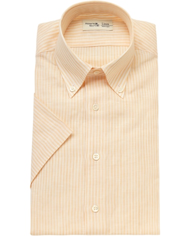 半袖リネンシャツ