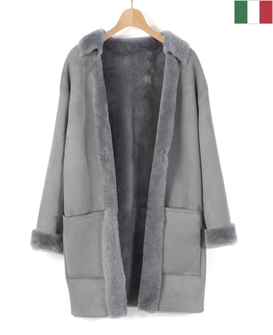 スエードムートンコート