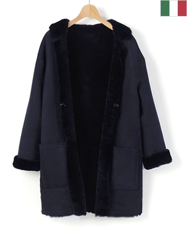 スエードムートンコート