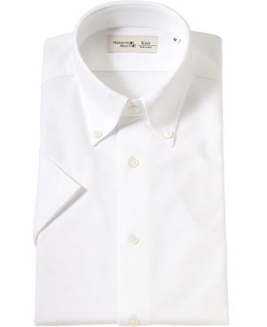 半袖ニットシャツ