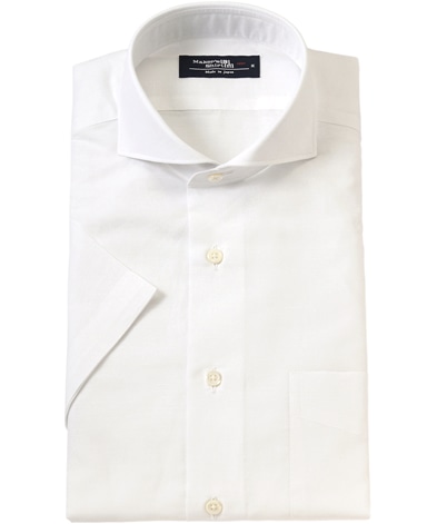 半袖シャツ/綿麻