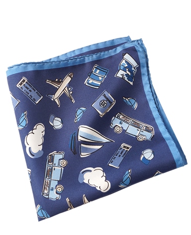 シルクポケットチーフ