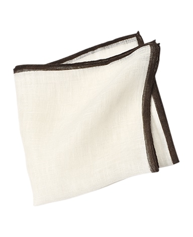 リネンポケットチーフ