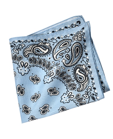 コットンシルクポケットチーフ