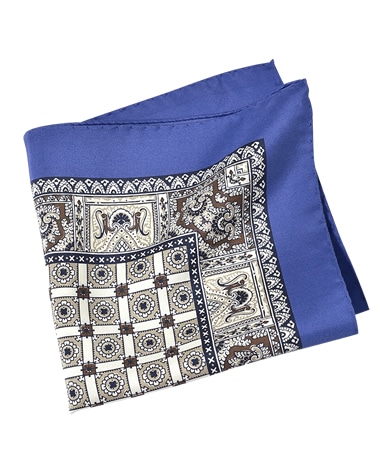 シルクポケットチーフ/Made in Italy