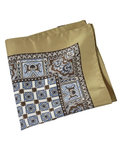 シルクポケットチーフ/Made in Italy