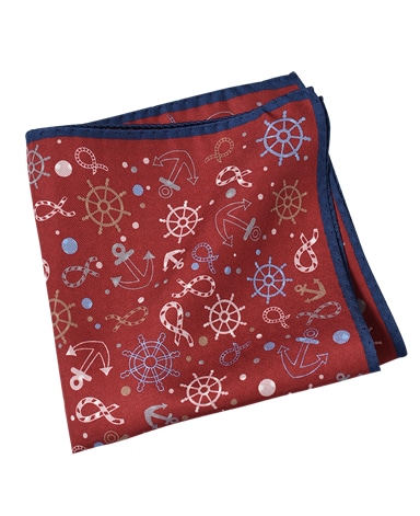 シルクポケットチーフ/Made in Italy