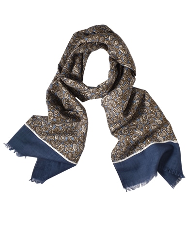 コットンリネンストール/イタリア製