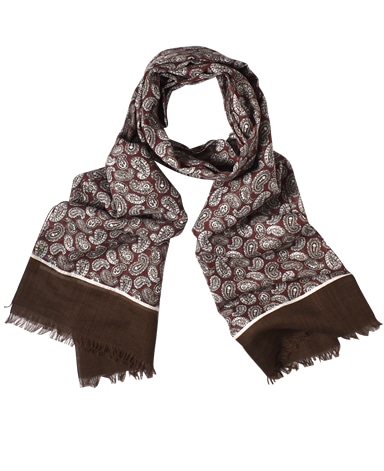 コットンリネンストール/イタリア製