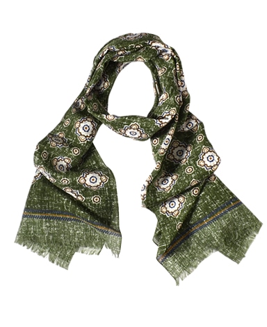 コットンリネンストール/イタリア製