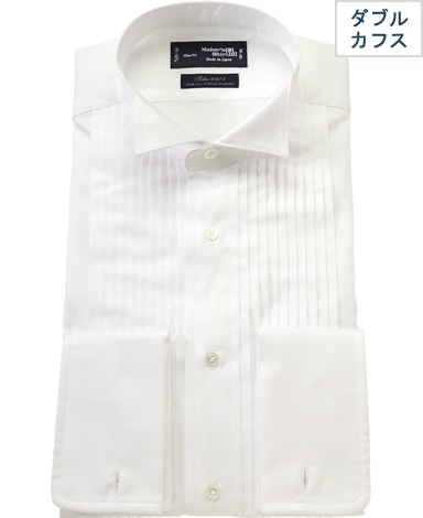 タキシードシャツウィングカラー