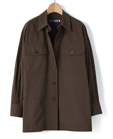 シャツジャケット/キャバジン