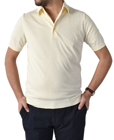 SUVIN 30Gニットポロ