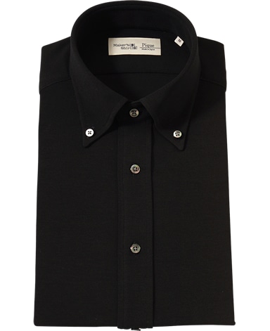 強撚ピケシャツ