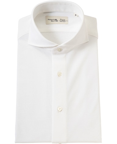 強撚ピケシャツ