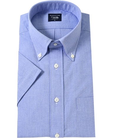 半袖シャツ/シアサッカー