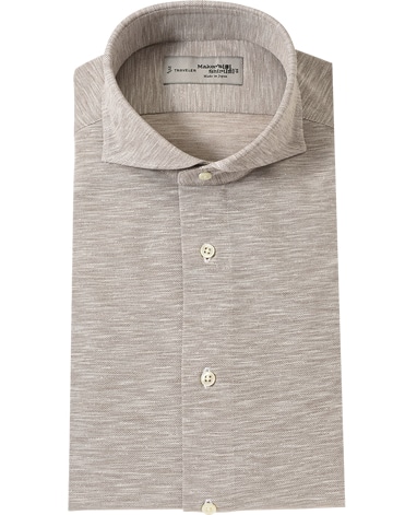 ラミーカノコニットシャツ/TRAVELER