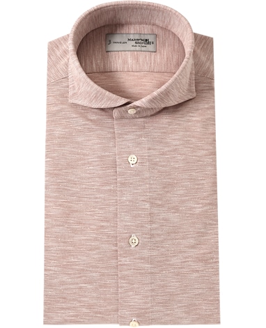 ラミーカノコニットシャツ/TRAVELER